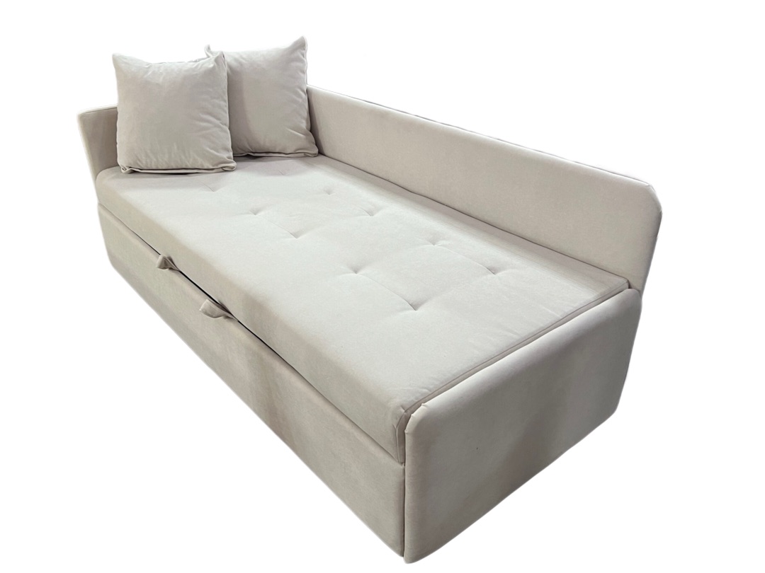 "Веста" кушетка, ППУ, Дельфин, СМ 1,5*1,9 Левая (7)