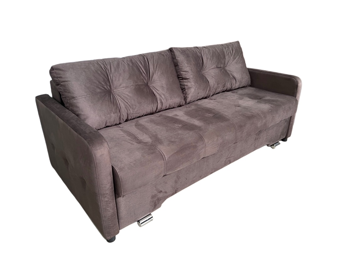 "Барселона" диван прямой ПБ+ППУ, бельевой ящик, Тик-так, СМ 1,95*1,6