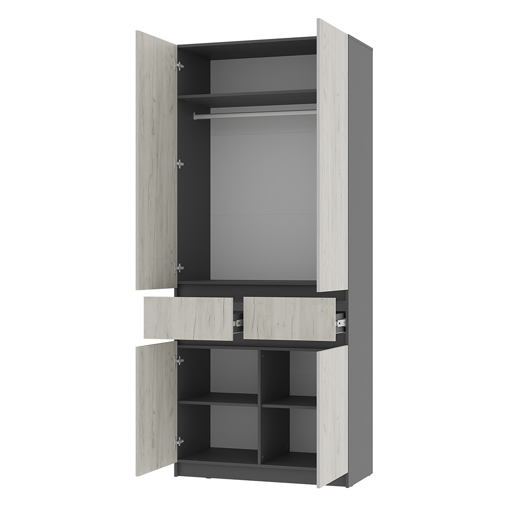 Шкаф 2-х створчатый "Багира" ШК-03