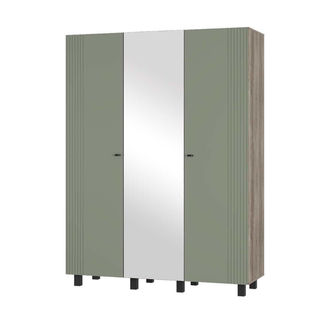 "Олива" Шкаф 3-х створчатый ШК-08