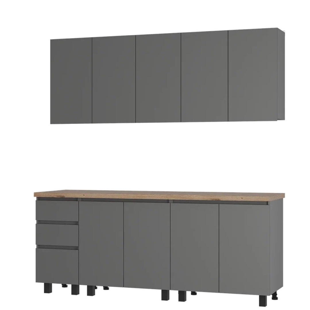 2,00 "Честер" Кухня Графит