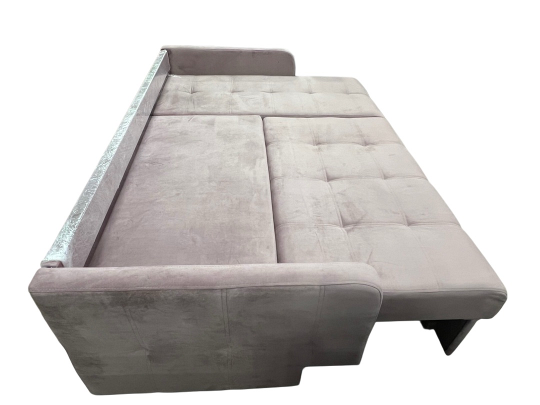 "Барселона" диван угловой с трапецией ППУ+ПБ, Тик-так, СМ 1,95*1,6