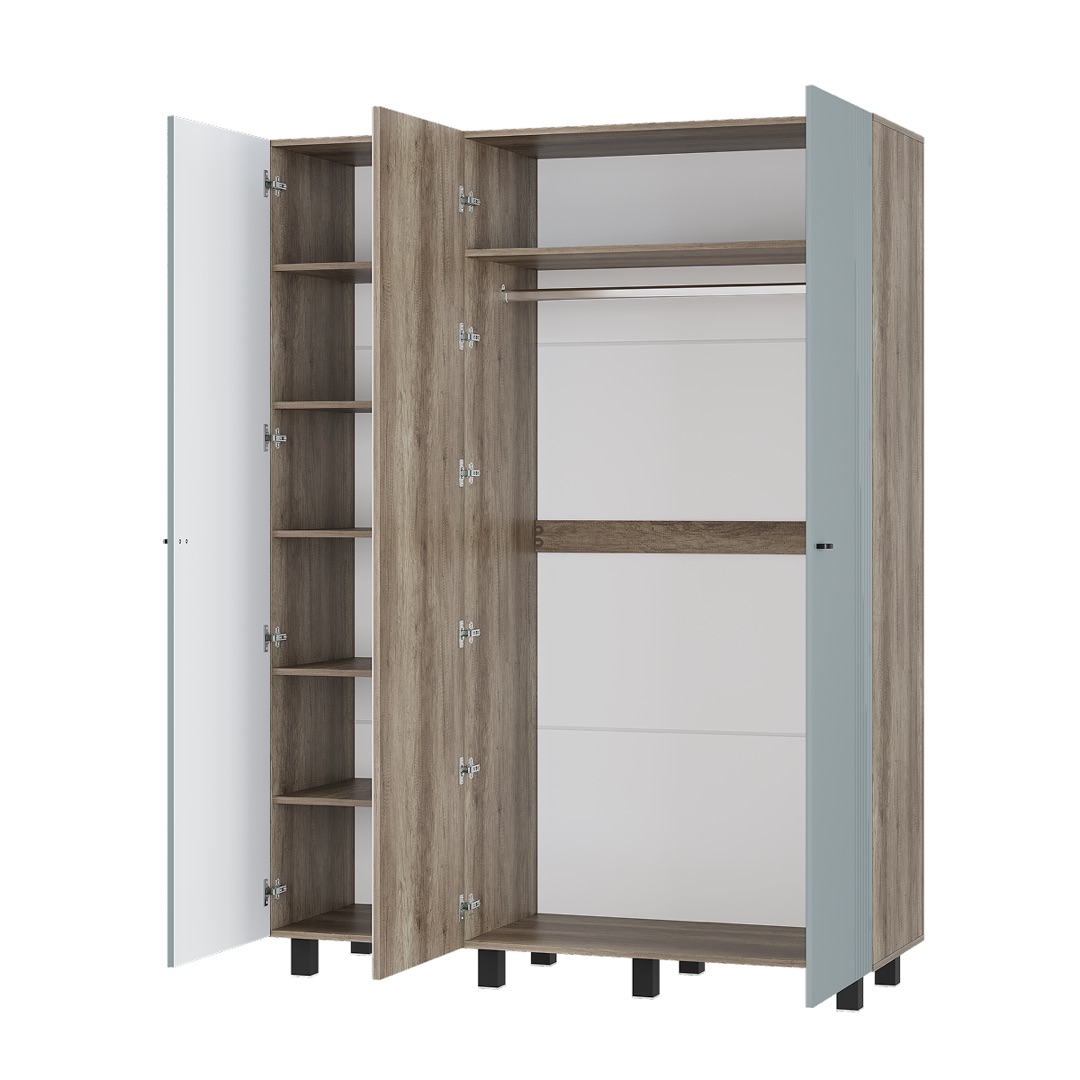 "Олива" Шкаф 3-х створчатый ШК-08