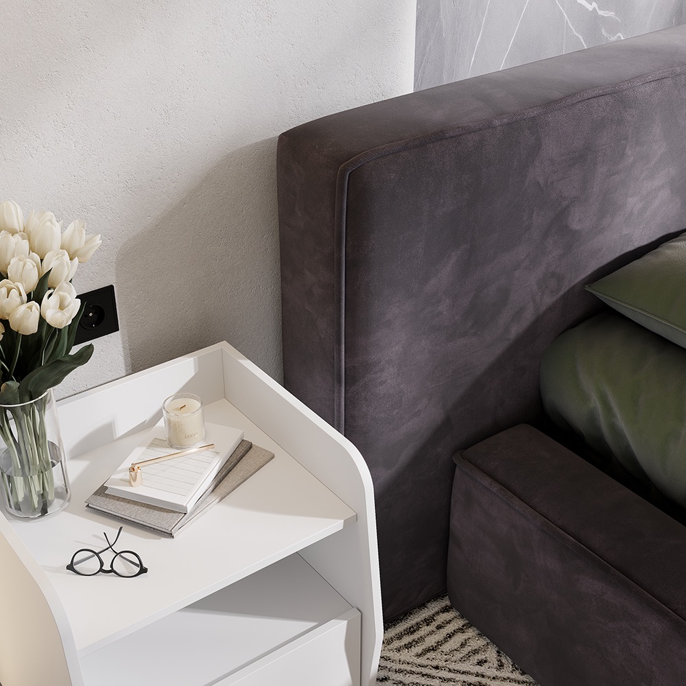 Кровать 1,6 м "Релакс" КР-20 Виноград