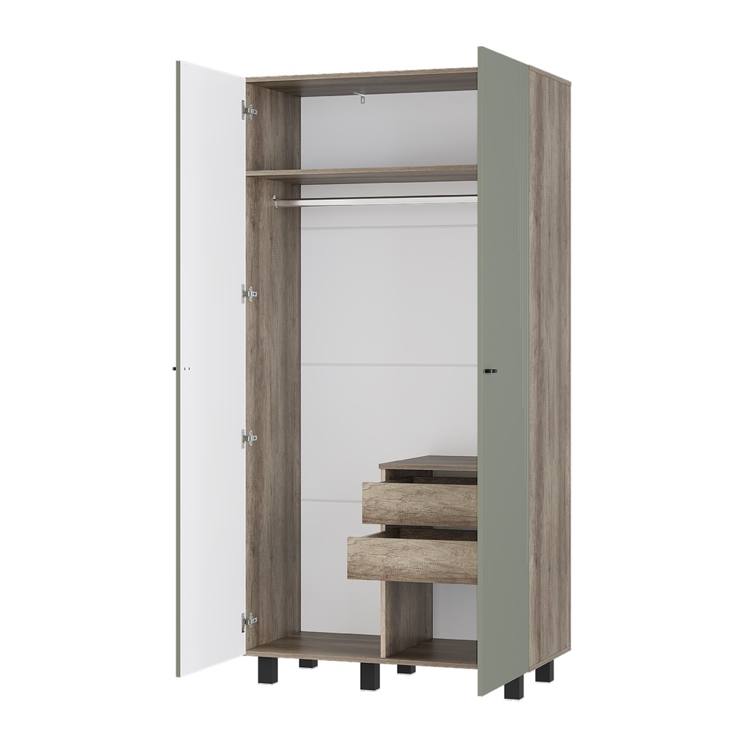 "Олива" Шкаф 2-х створчатый  ШК-03