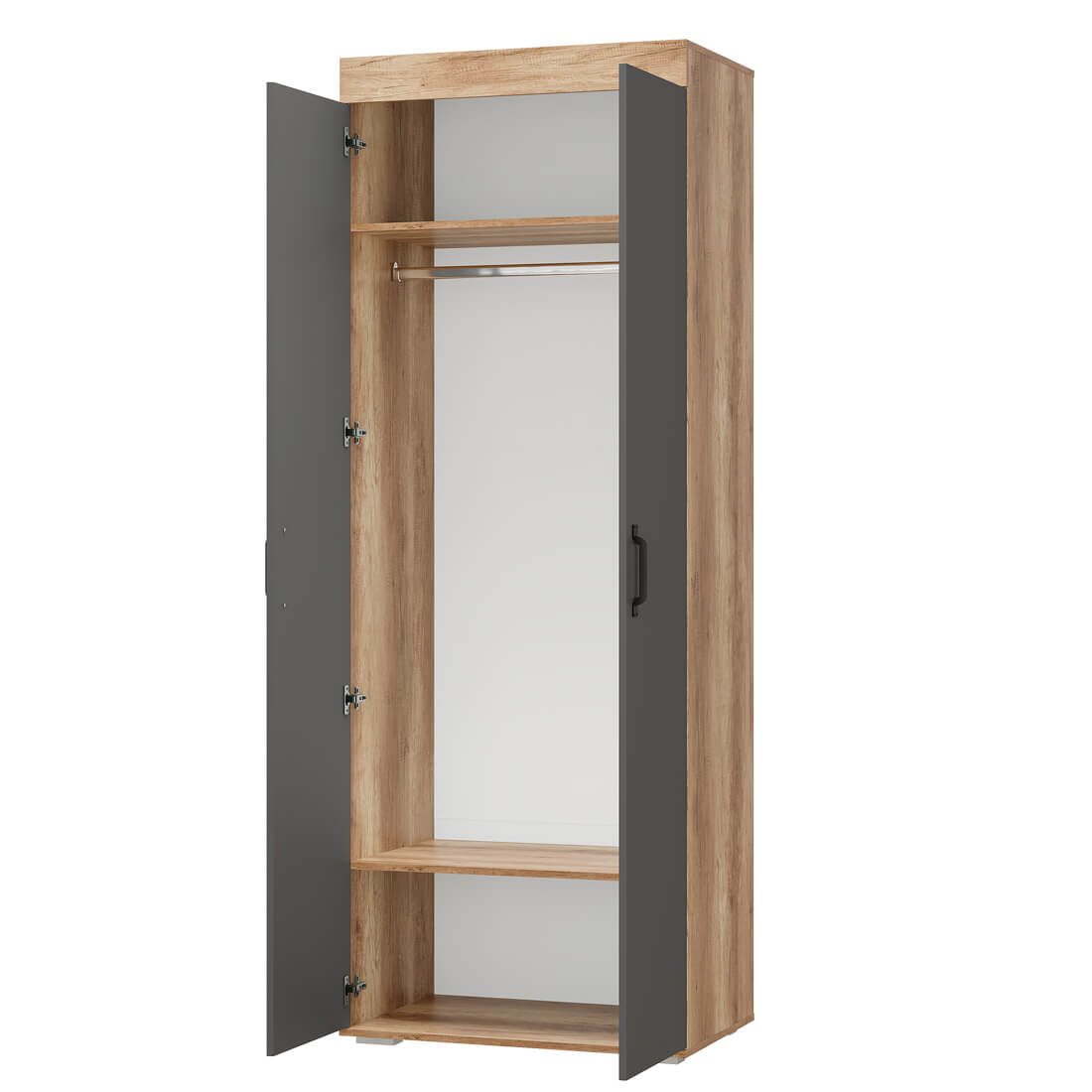 "Прима" Шкаф 2-х ств. "Прима" ШК-03 Дуб каньон