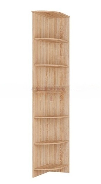 "Сакура" угловое завершение (325х2216х610)  (Сонома)