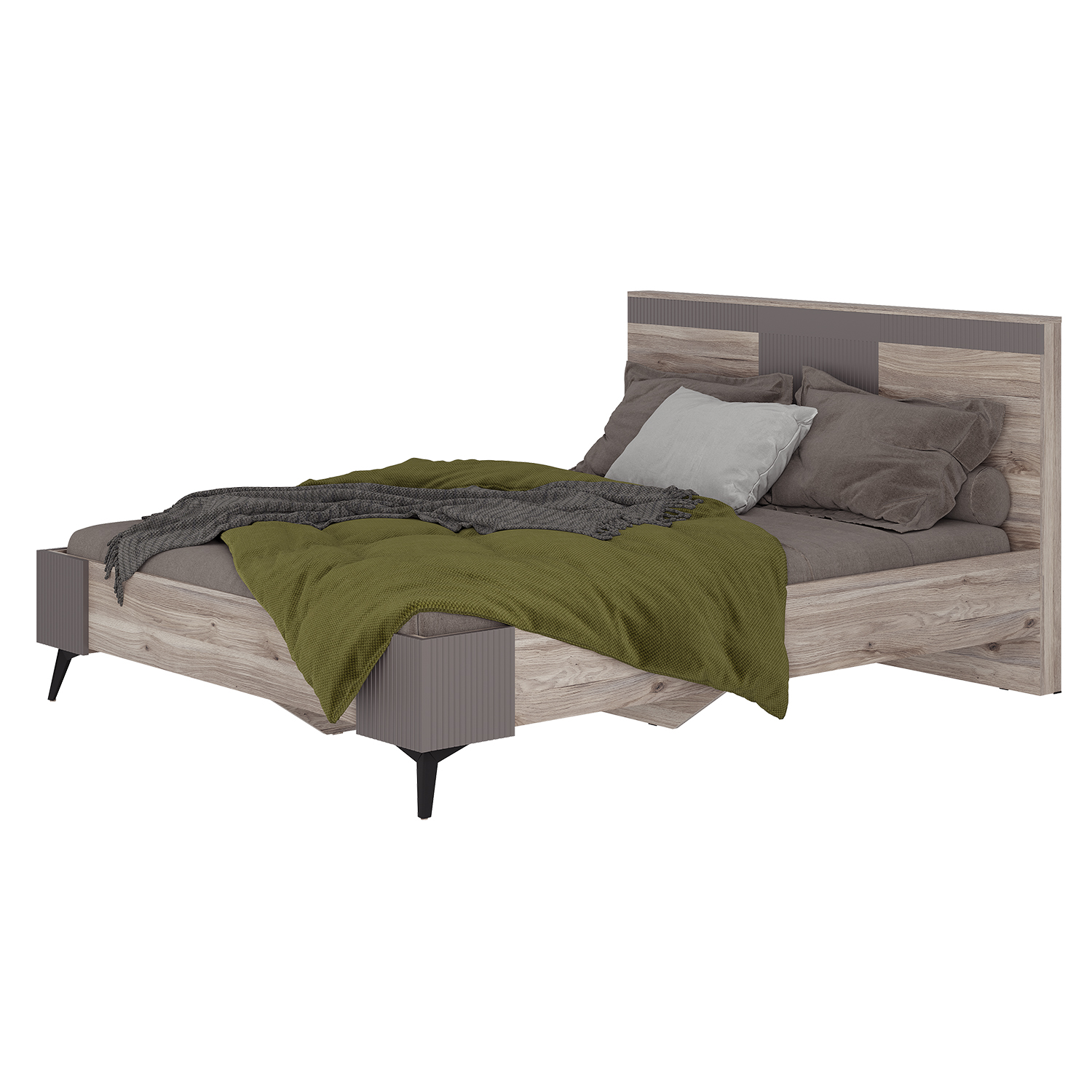 "Кассандра" Кровать 1,6 м КР-19 с основанием ДСП