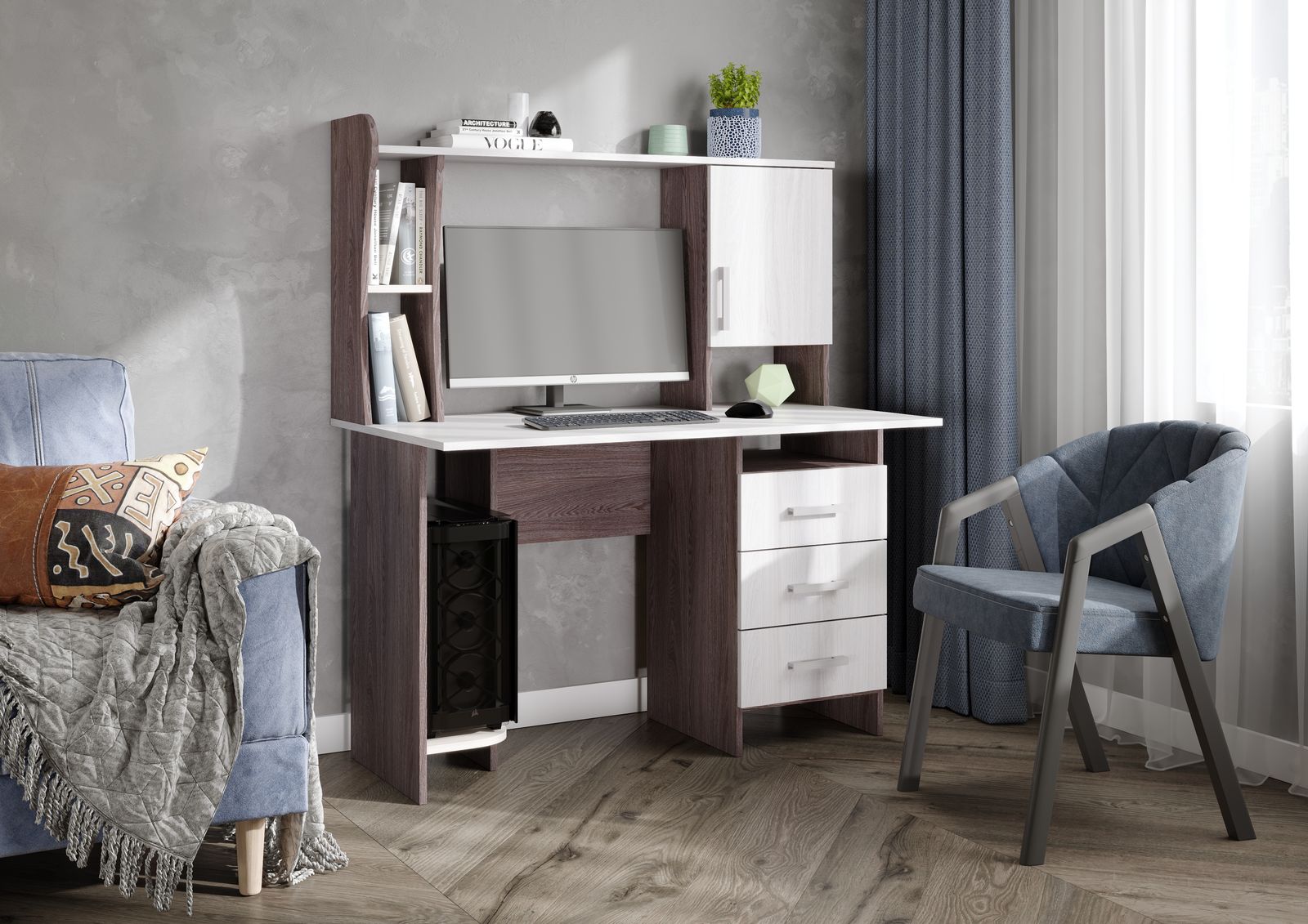 СТОЛ №5 (1,2х1,42х0,67) АНКОР/АНКОР