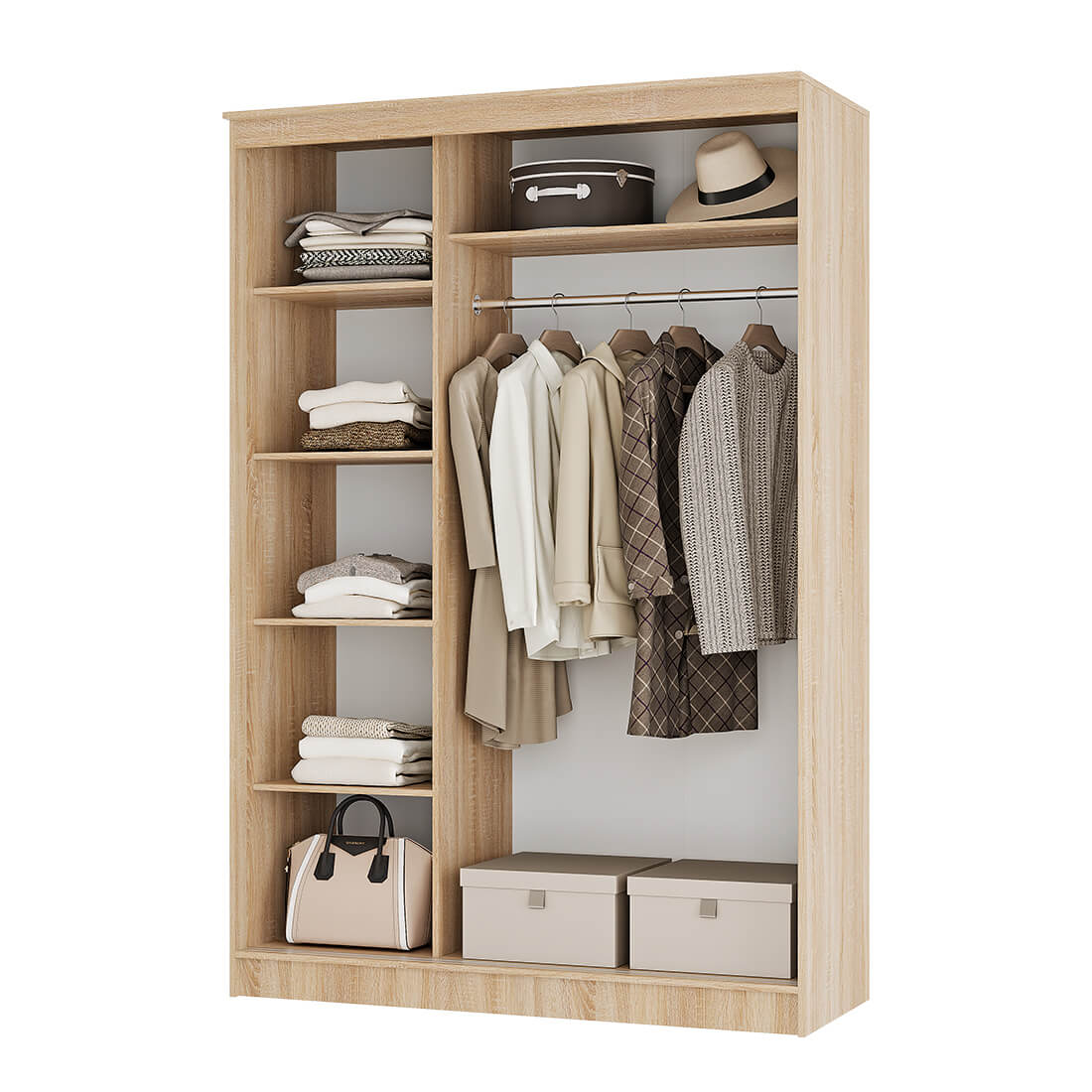 "Сакура" Шкаф-купе 1,50 (Сонома)