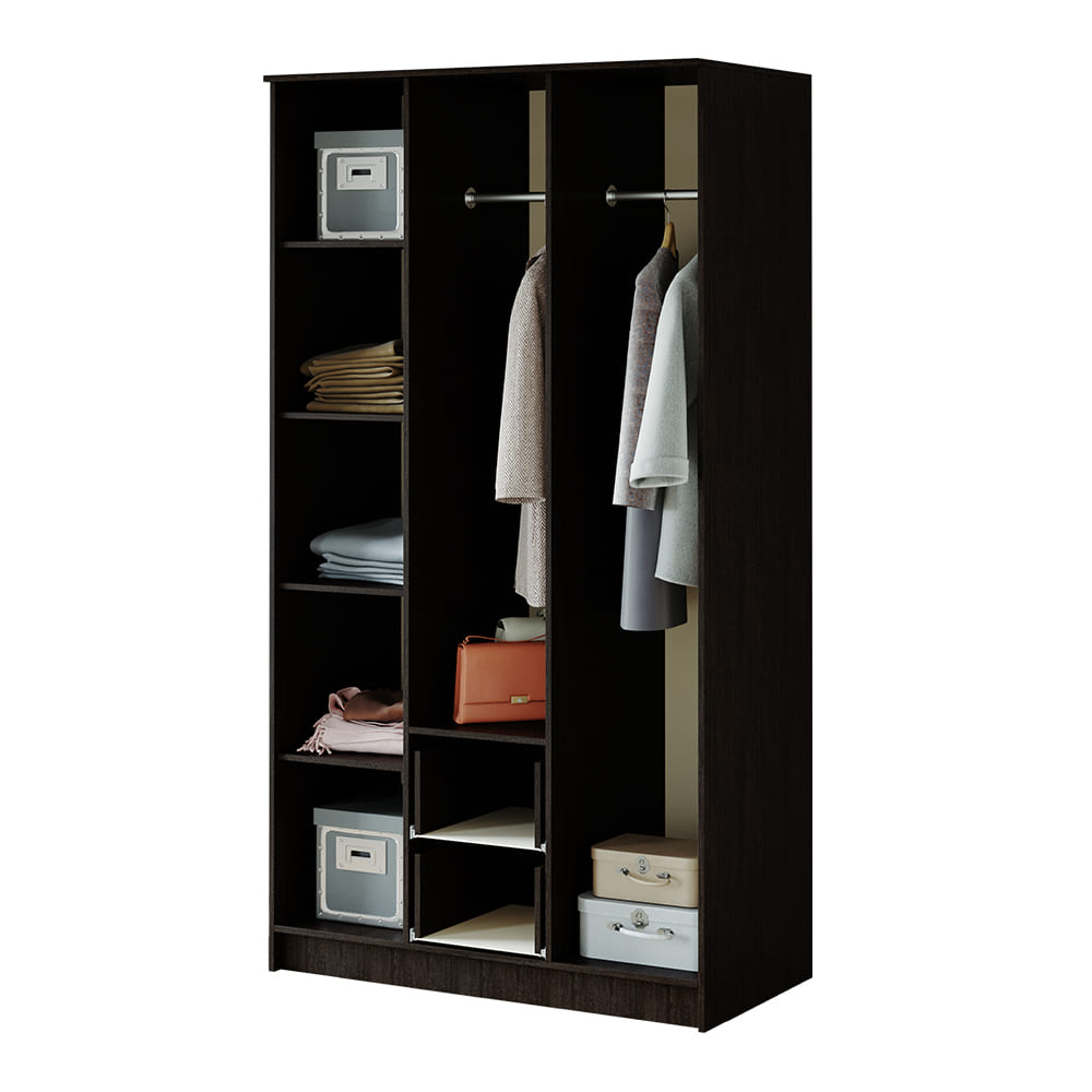 "Фиеста" Шкаф 3-х ств. (Венге лоредо) 