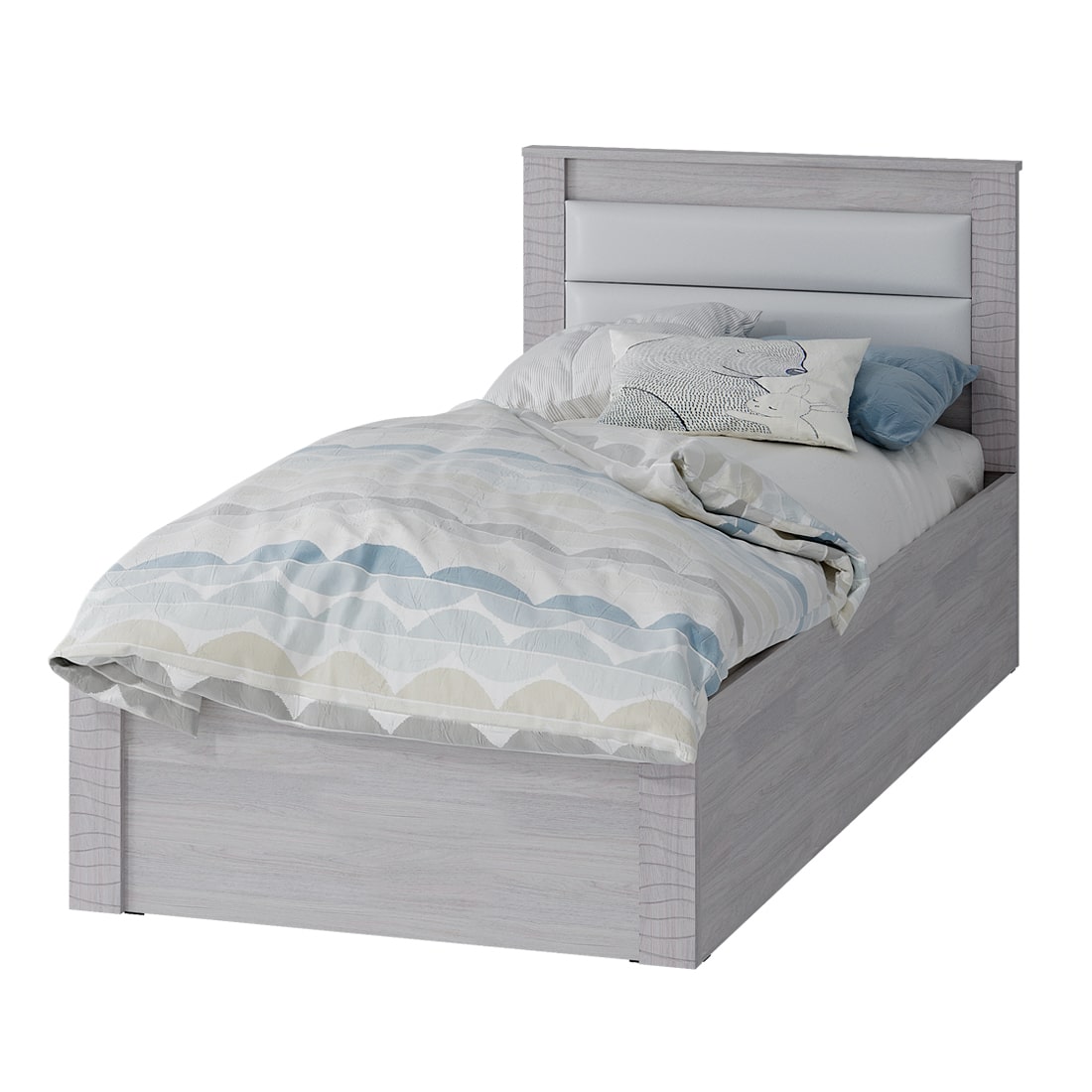 "Монако" Кровать КР-17 0,9х2,00 Ясень