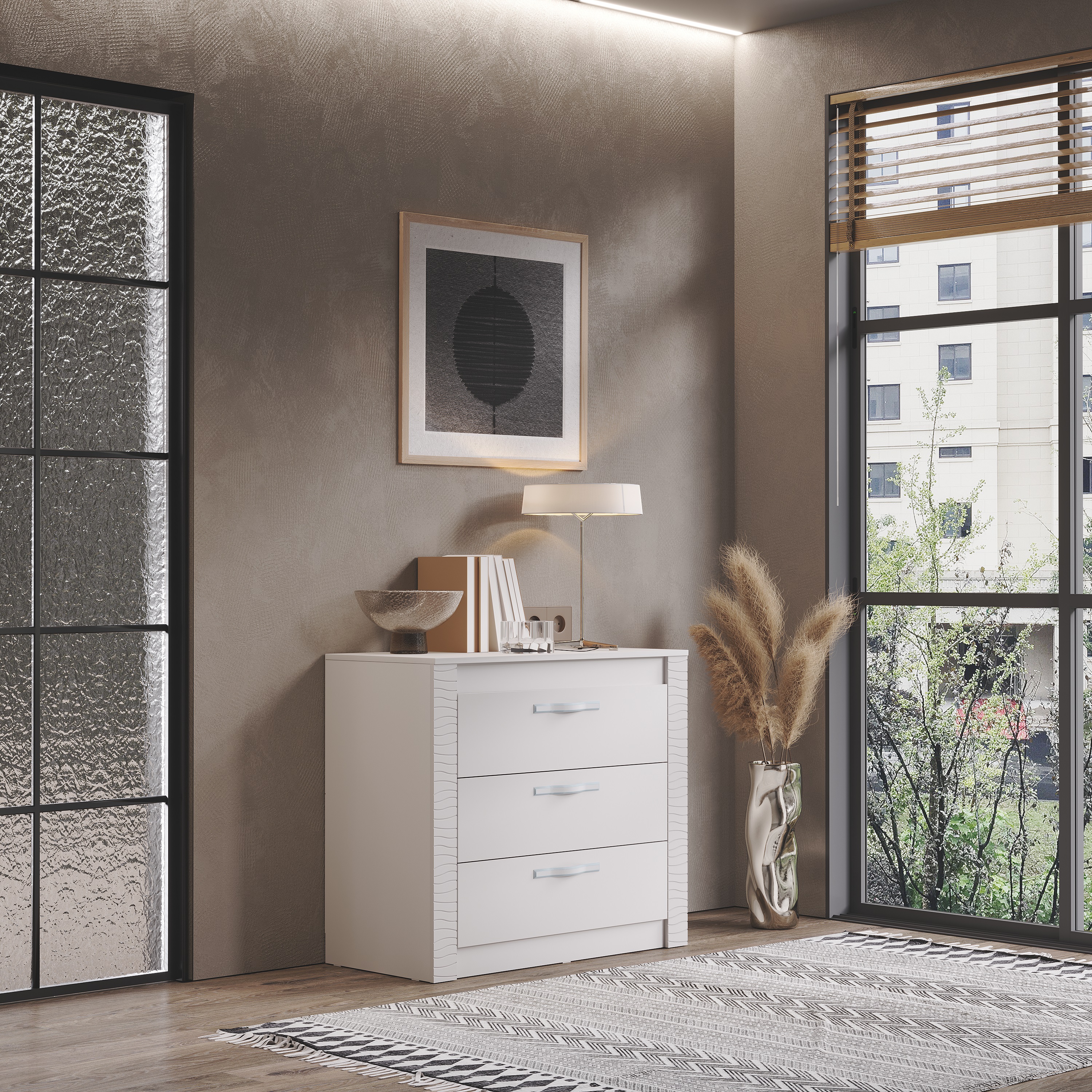 "Монако" Комод КМ-15 Кашемир