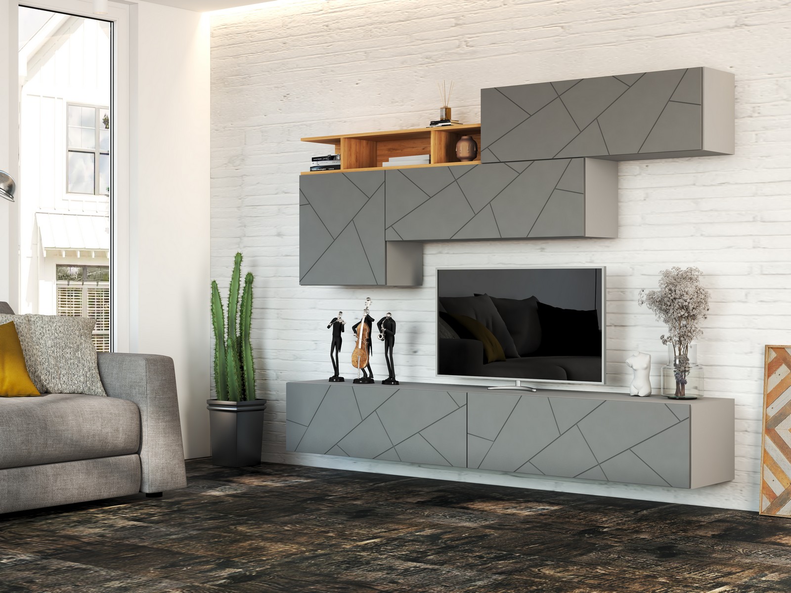 ГРАНЖ Тумба ТМ-002 (Д.900, подвесная)