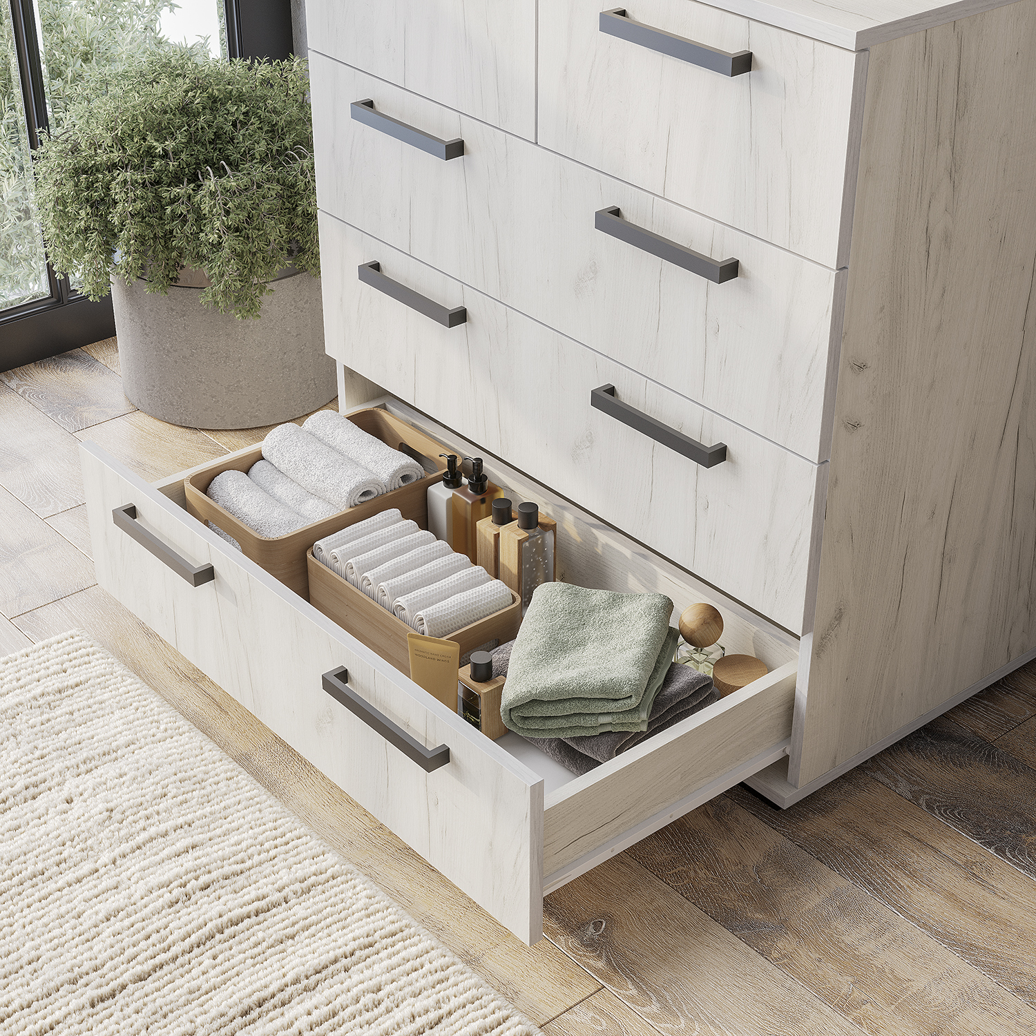 "Стандарт №5" (Дуб крафт белый) 