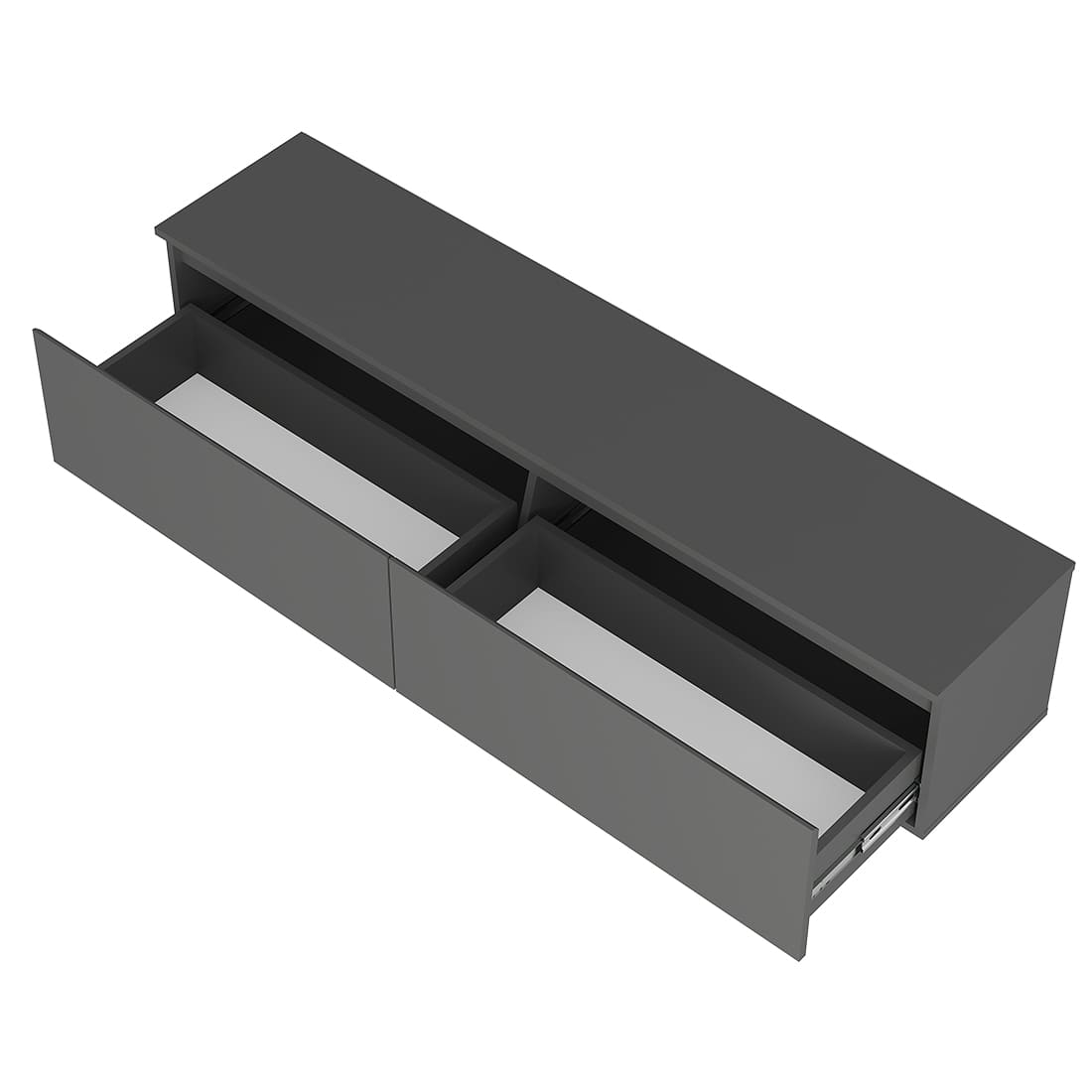 "Симпл" Шкаф навесной ШКН-07  Графит