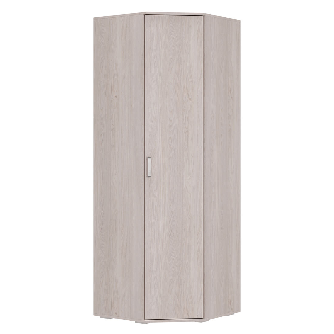 "Белла" Шкаф угловой Ясень белый  