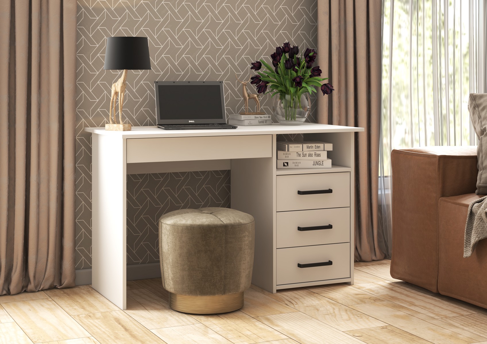 "Лик-5" Стол письменный СП-03 Венге