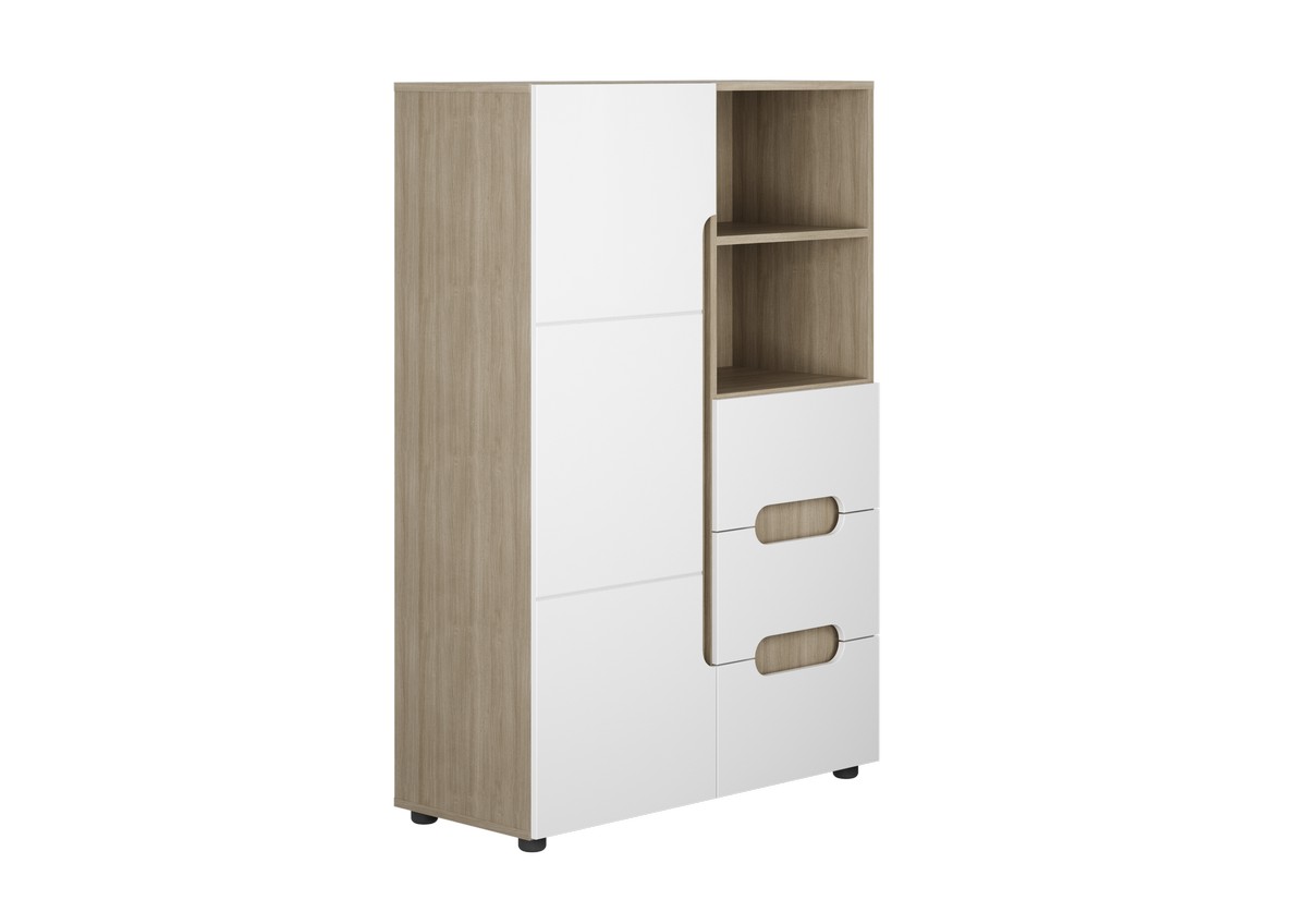 "Палермо-3" Шкаф 1-ств. комбинированый ШК-019_Ю