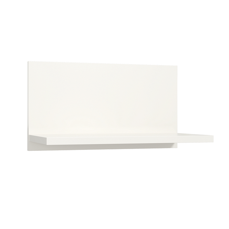 54.22-01 Полка "Гамма" (ЛДСП) (белый / бетон пайн белый)