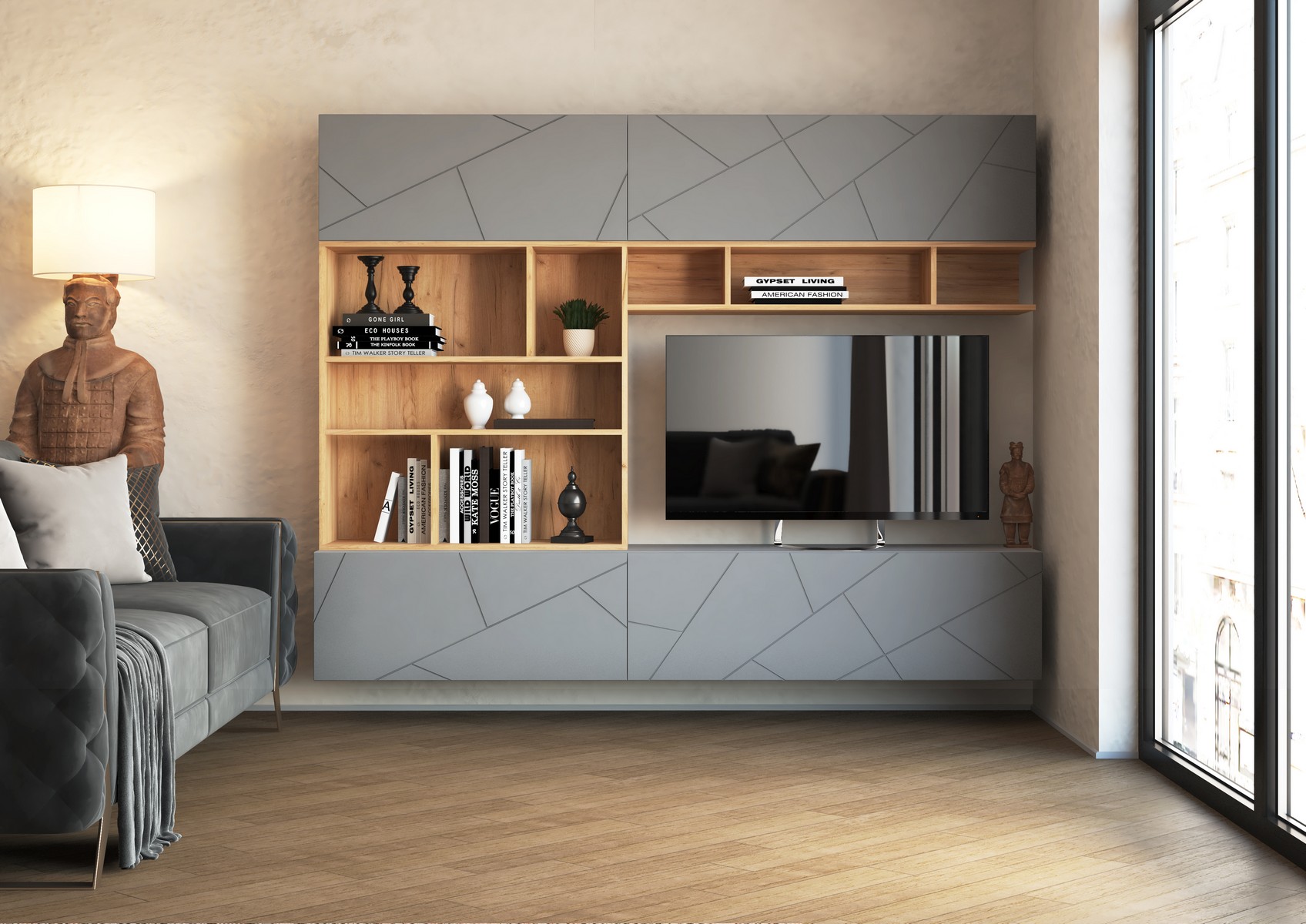 ГРАНЖ полка навесная ПН-001 ( квадрат) 