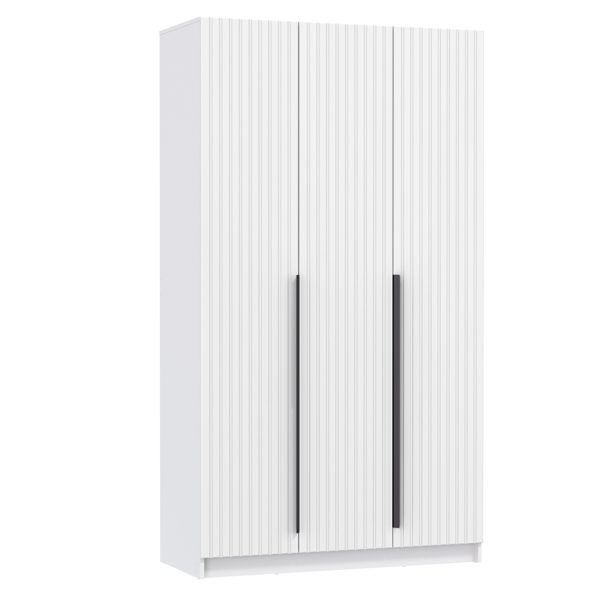 Шкаф для одежды 67.15 "Брандо" (3-х дв.) (МДФ ПВХ белый матовый) (h2150)