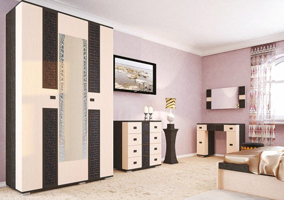 "КОНГО" ВЕНГЕ/ДУБ Туалетный столик       1000*780*440			