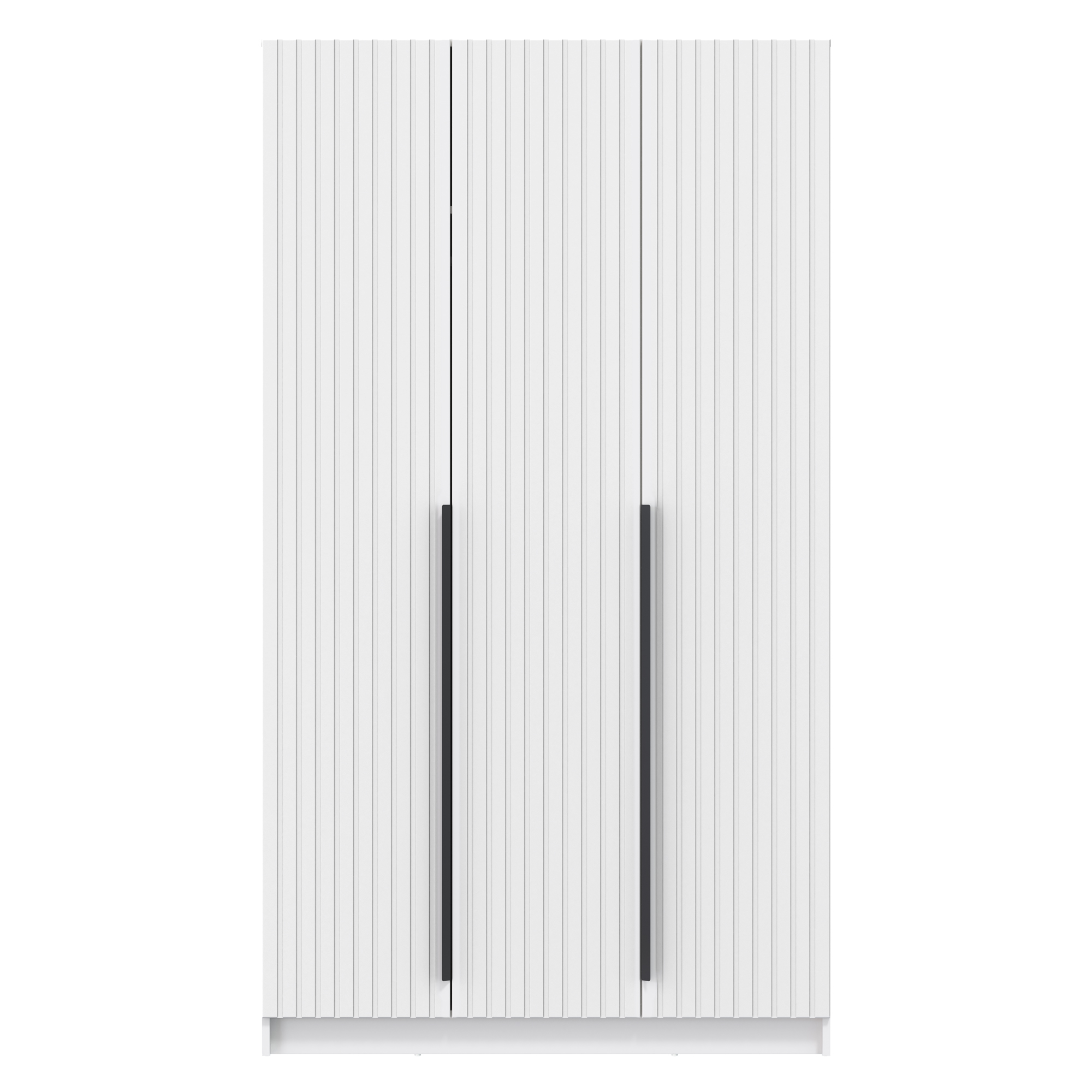 Шкаф для одежды 67.15 "Брандо" (3-х дв.) (МДФ ПВХ белый матовый) (h2150)