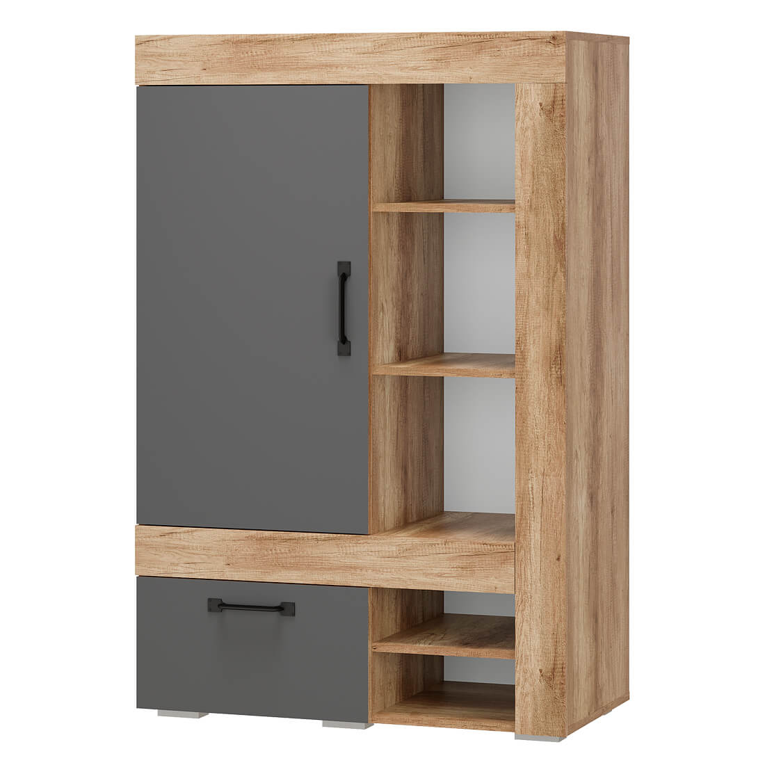 "Прима" Шкаф многофункциональный ШК-17 Дуб каньон