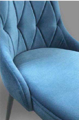 Стул "Граф" на черных матовых ногах (Опора №2)