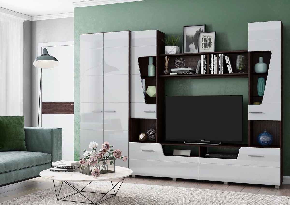 "Моника" Шкаф с выдвижной штангой