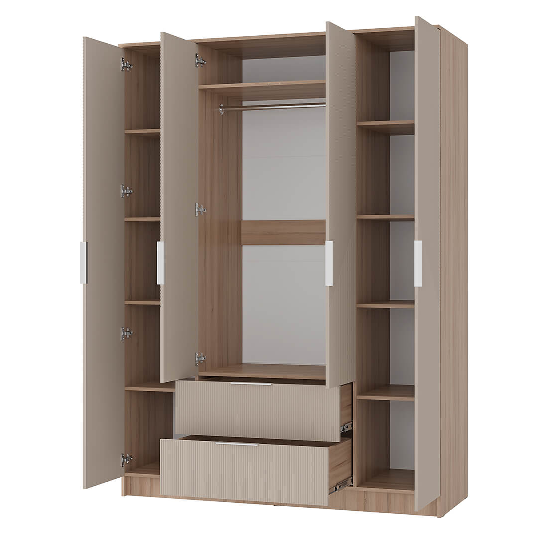 "Эмилия" Шкаф 4-х дв. ШК-11