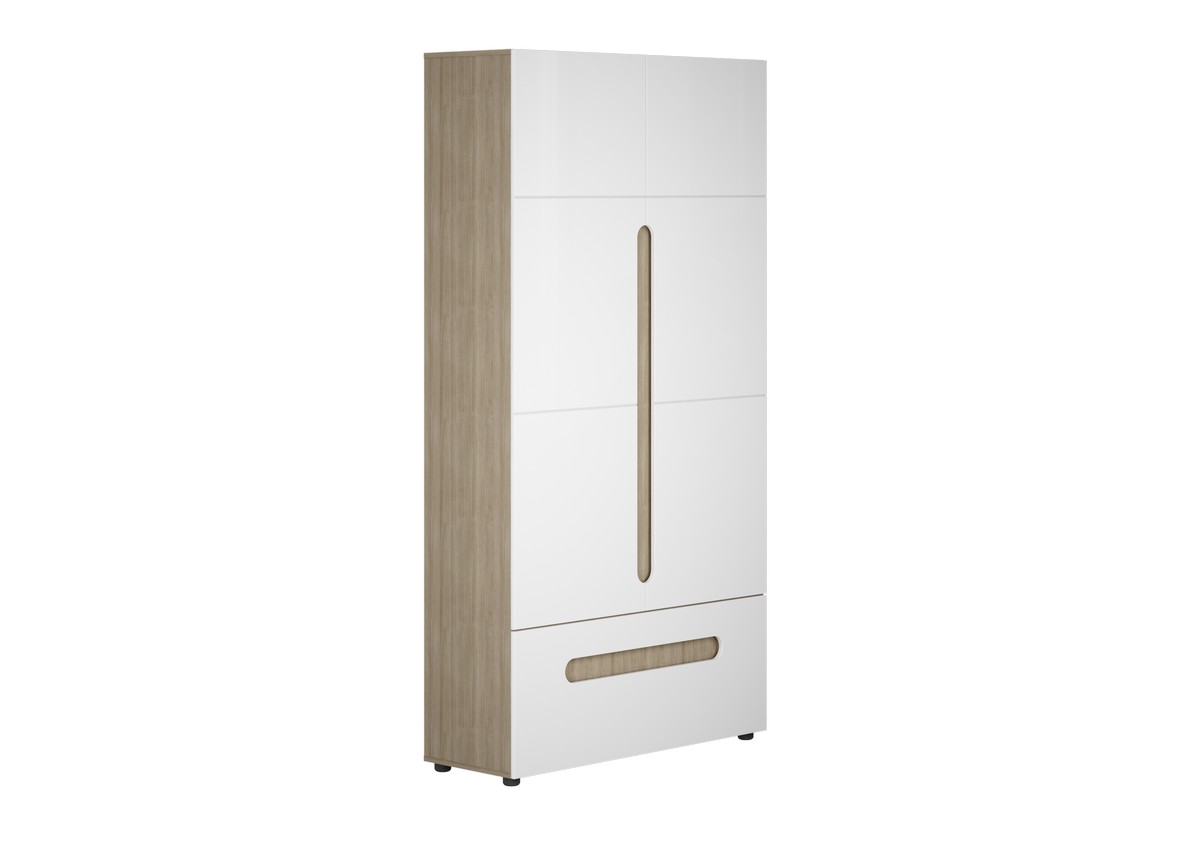 "Палермо-3" Шкаф 2-ств. комбинированый 