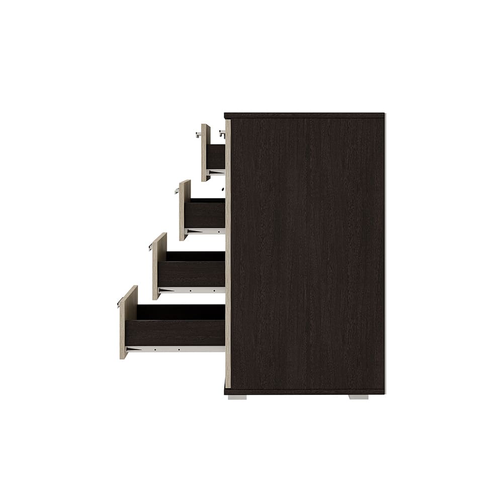 КОМОД №2 (1,2х0,83х0,46) фасад БЕЛФОРТ/корпус ВЕНГЕ