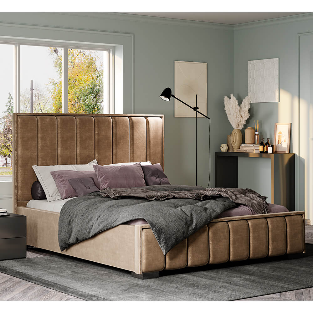 Кровать Мирабель 1,4 под подъем. механизм