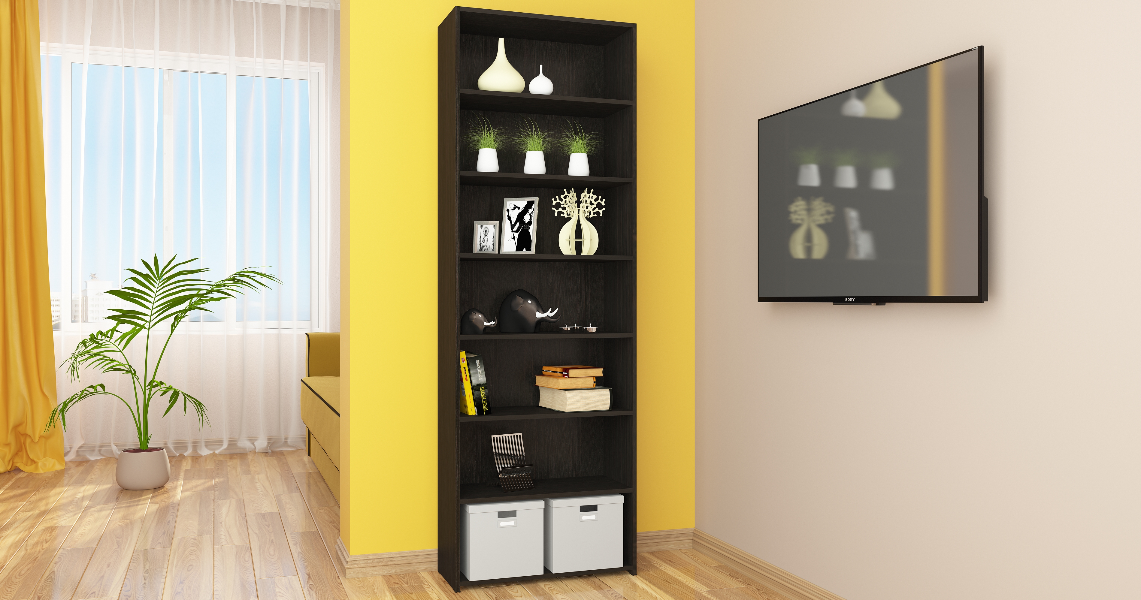 Стеллаж №5 (Венге)