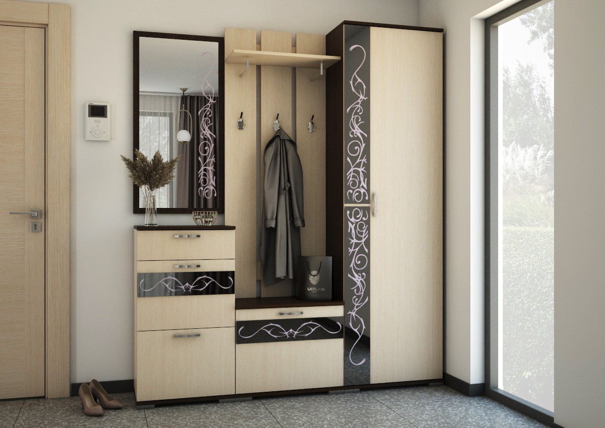 "Юнона-2" ВШТ-03 Вешалка с тумбой