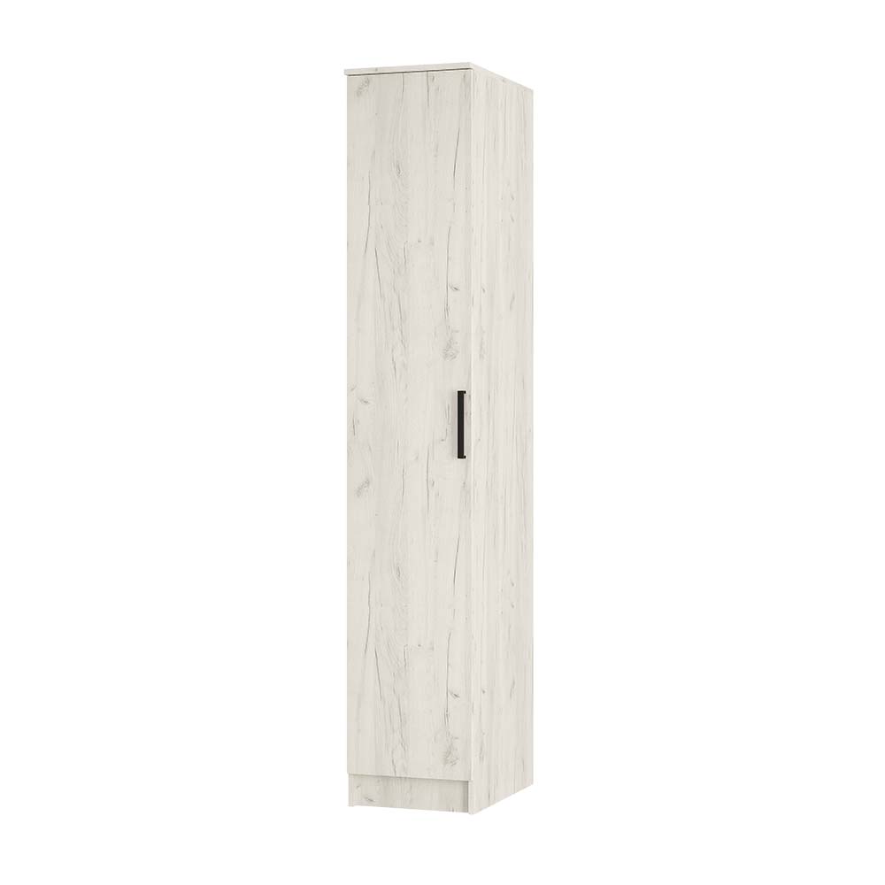 "Фиеста" Пенал дуб крафт белый						