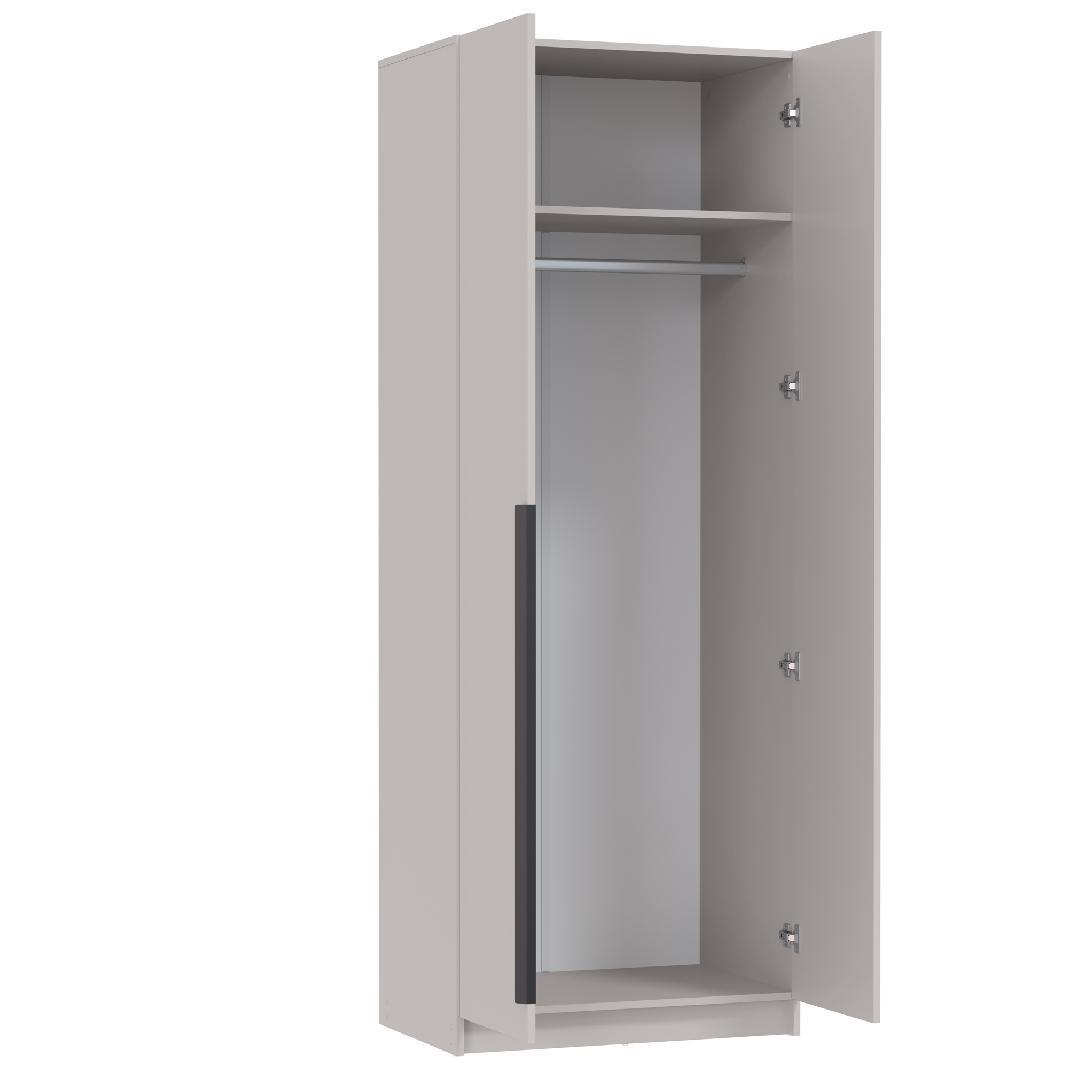 Шкаф для одежды 67.17 "Брандо" (2-х дв.) (ЛДСП кашемир) (h2150)