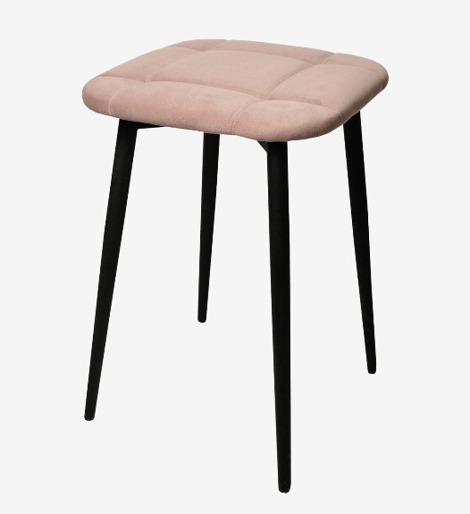 Табурет "Фрея" (ВВ) металлокаркас белый матовый ДЕЛАЮТ ТОЛЬКО ВЕЛЮТТО