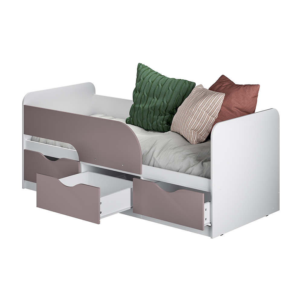 Кровать "Стандарт" КР-022 Шарли пинк MF-13