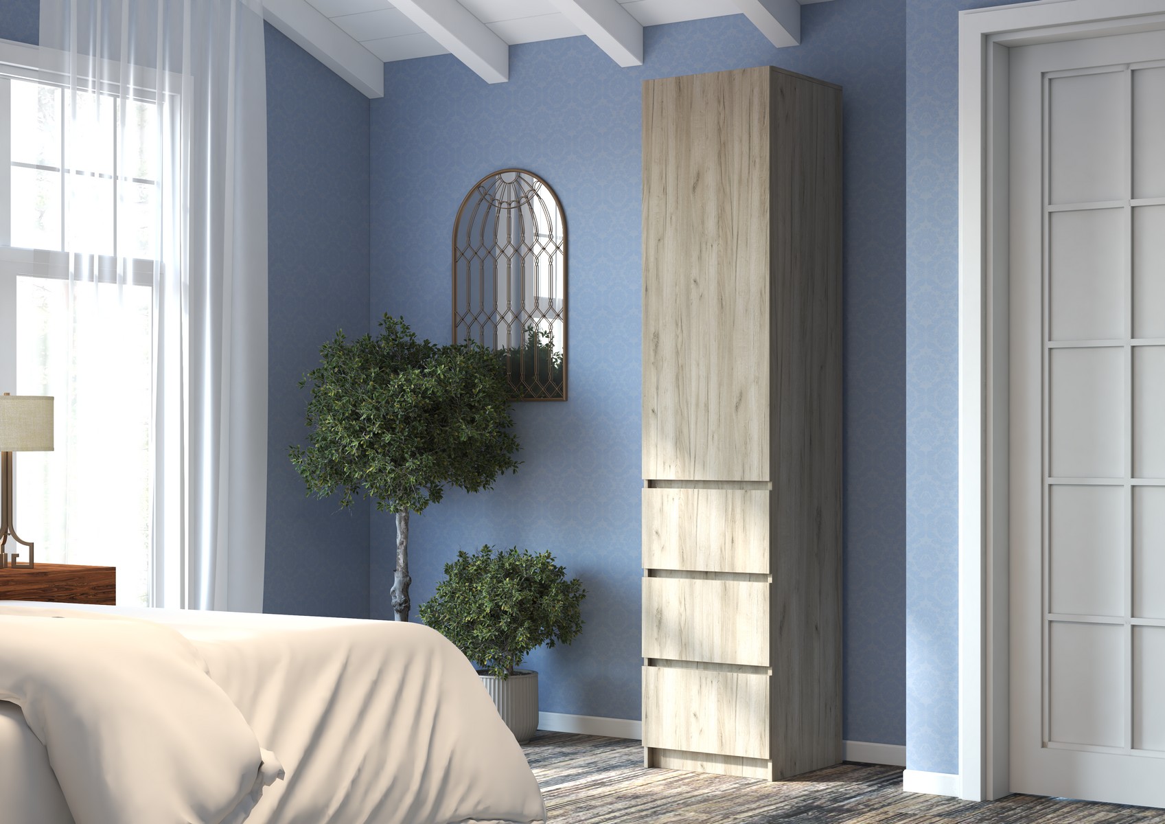 "Бохо" Шкаф 1-ств. ШК-003