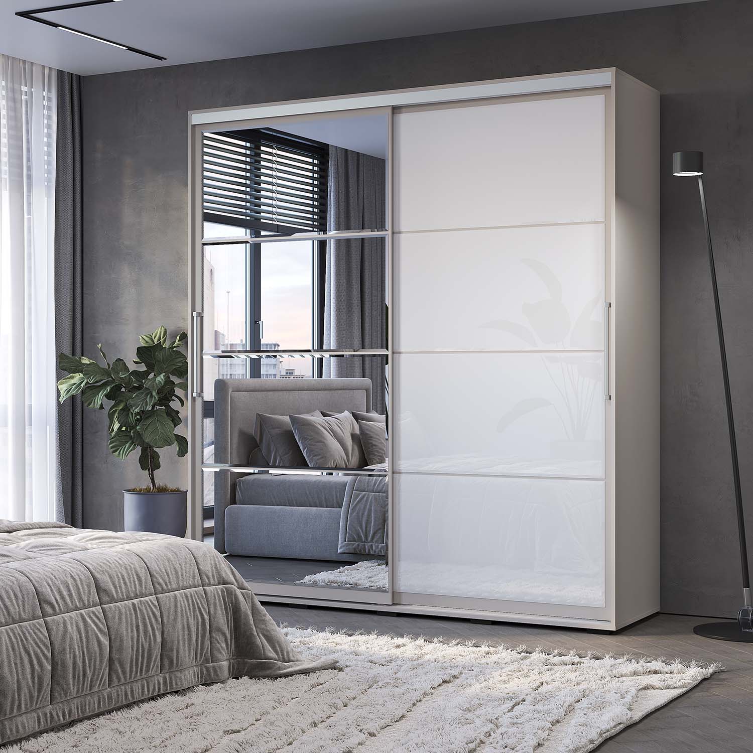 Шкаф-купе "Крафт-6" (1962х2176х591) КАШЕМИР