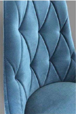 Стул "Граф" на черных матовых ногах (Опора №2)