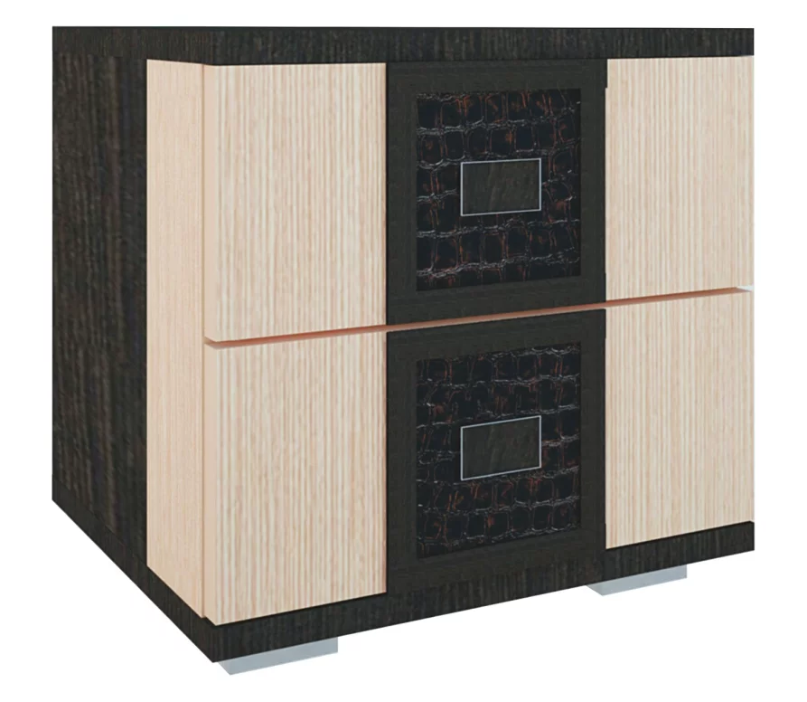 "КОНГО" ВЕНГЕ/ДУБ Тумба прикроватная 500   460*500*440			 (Неизвестная характеристика)