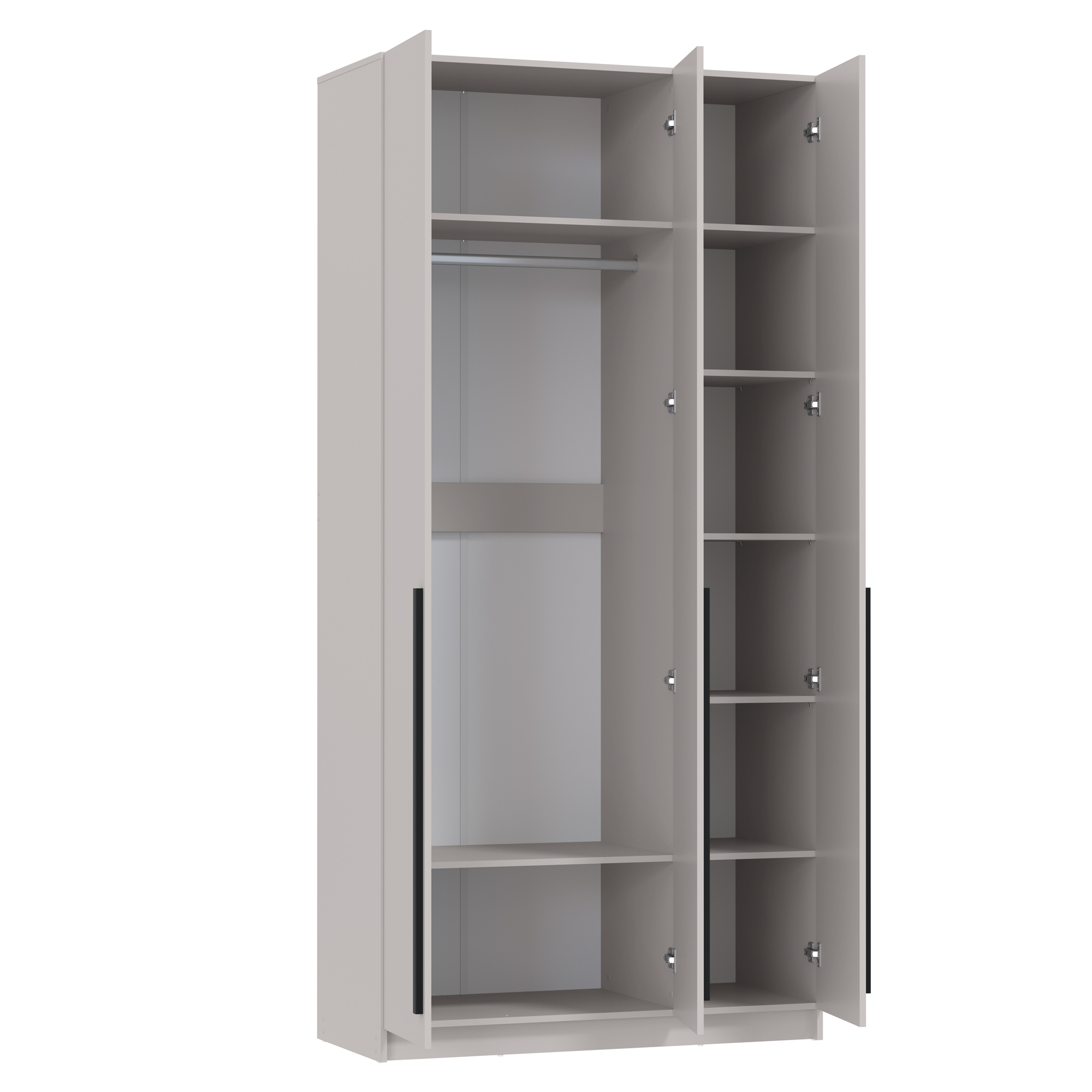 Шкаф для одежды 67.08 "Брандо" (3-х дв.) (ЛДСП кашемир) (h2500)