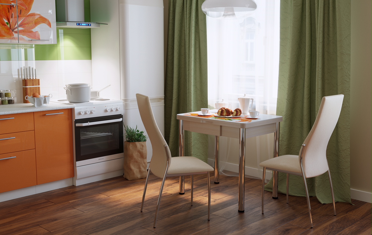 "Ника 1,20 + ЯЩИК"Стол повор.-раскл.(08*06*(1,2*0,8)) ЭМАЛЬ (БЕЛАЯ) (Белый) D50 Круглая