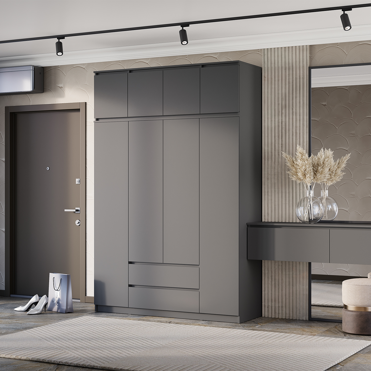 "Симпл" Тумба ТБ-19  Графит