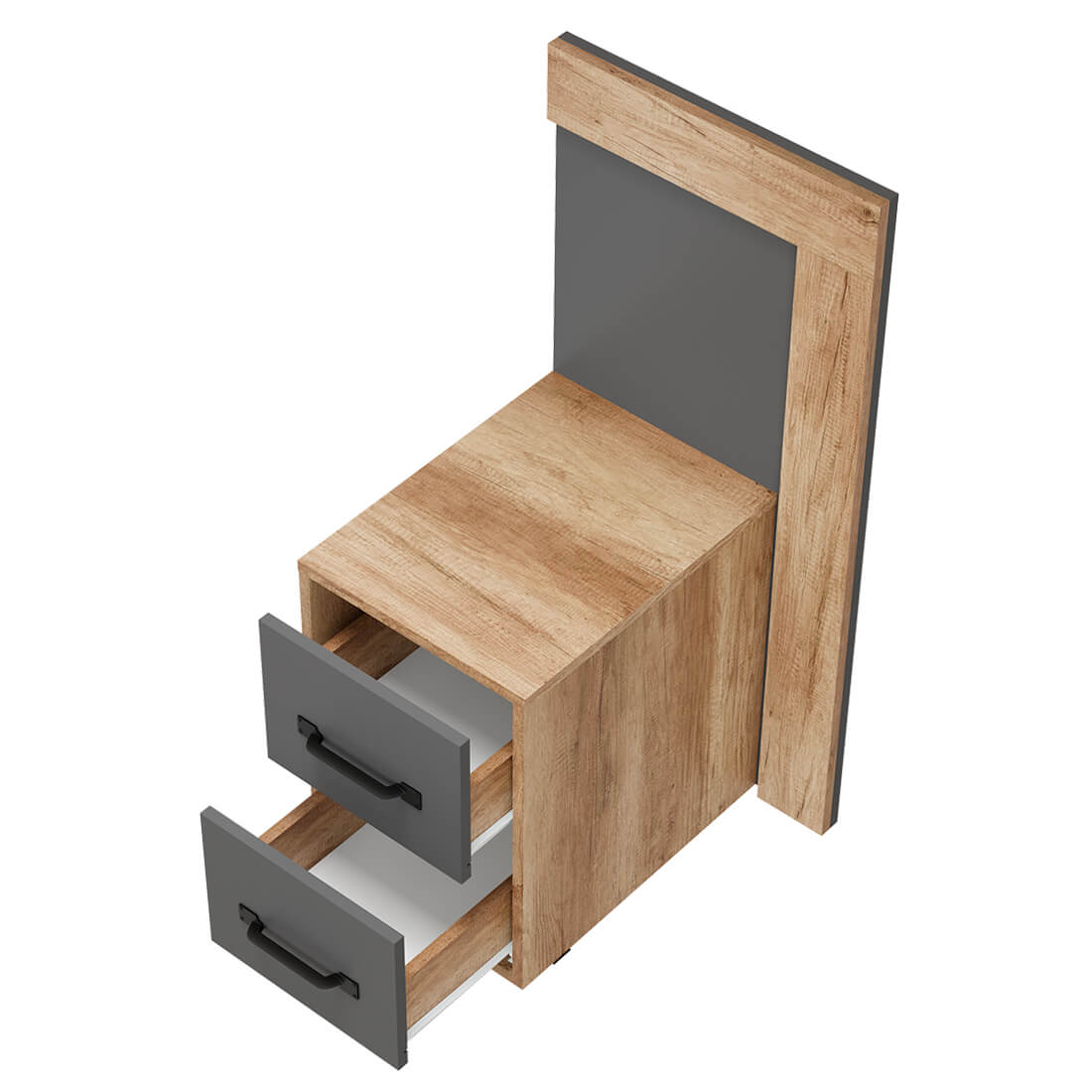 "Прима" Тумба прикроватная ТБ-12 Дуб каньон