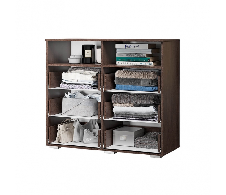 "Азаро" Комод "BTS"  Венге/белый глянец  СНЯТО